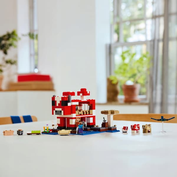 LEGO Minecraft Mushroom Cow’s House 21270