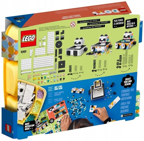 LEGO Dots 41959 Container with a cute panda