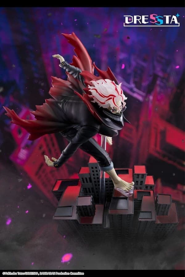 Dandadan Dressta PVC Statue: Okarun Transformed, 24 cm