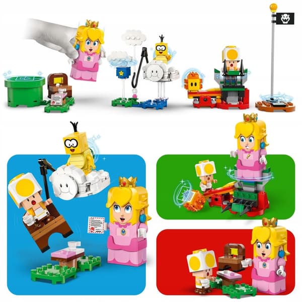 LEGO SUPER MARIO: Adventures with the Interactive LEGO Peach Minifigure 71441