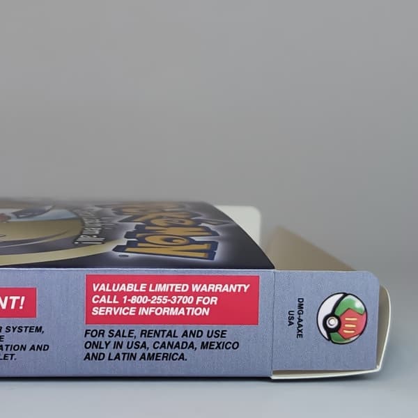 Pokémon Silver Reproduction Packaging + insert