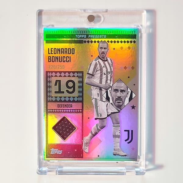 Topps Black and White card – Leonardo Bonucci – Juventus – Patch /250