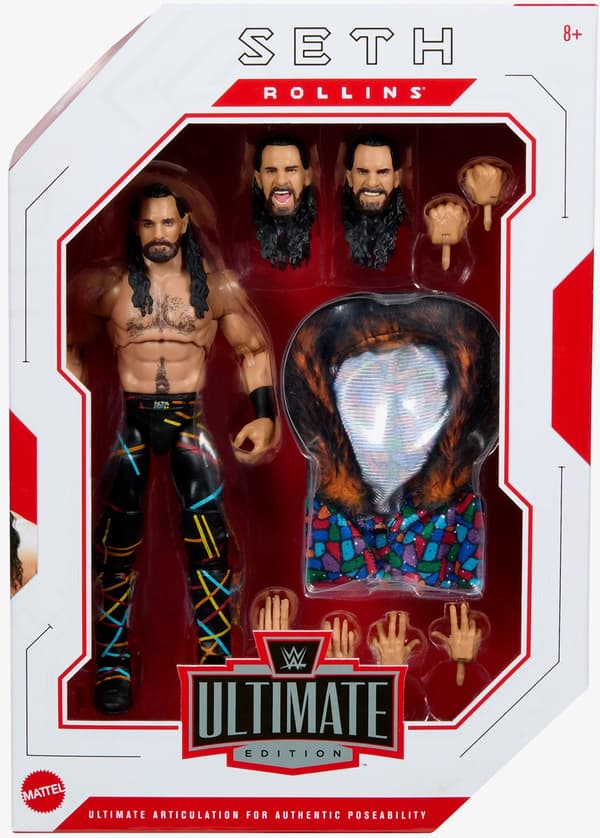 MATTEL WWE Ultimate Seth Rollins Figure