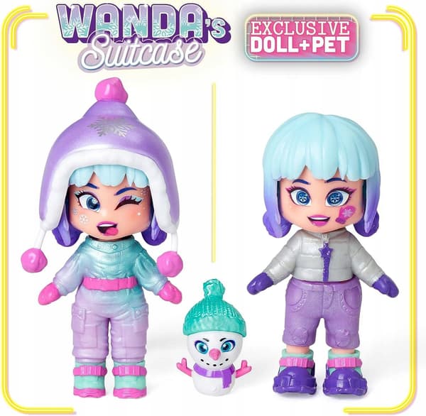 KookyLoos WANDY Suitcase: Figurine + Pet
