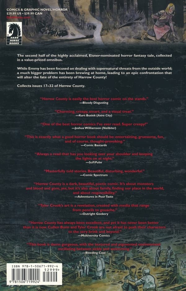 Harrow County Omnibus Volume 2 by Bunn Cullen