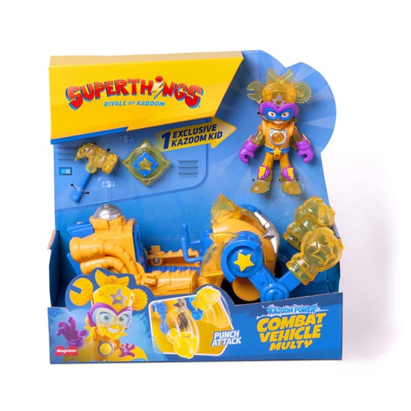 SuperThings Kazoom Power Combat Vehicle Multy Magicbox Toy