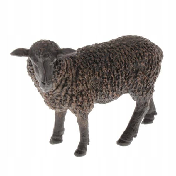 A realistic plastic animal figurine