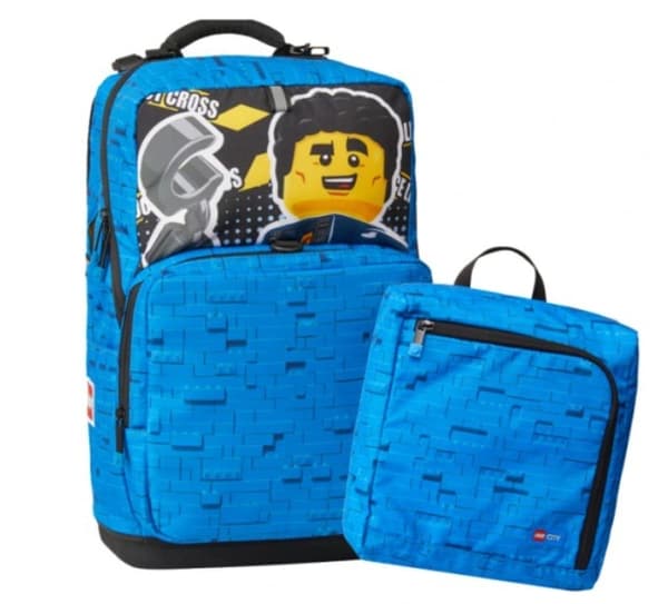 LEGO OPTIMO PLUS CITY POLICE SCHOOL BACKPACK 20213