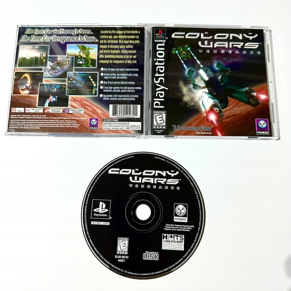 Colony Wars: Vengeance | PS1 | PSX | PLAYSTATION | 3xA SET