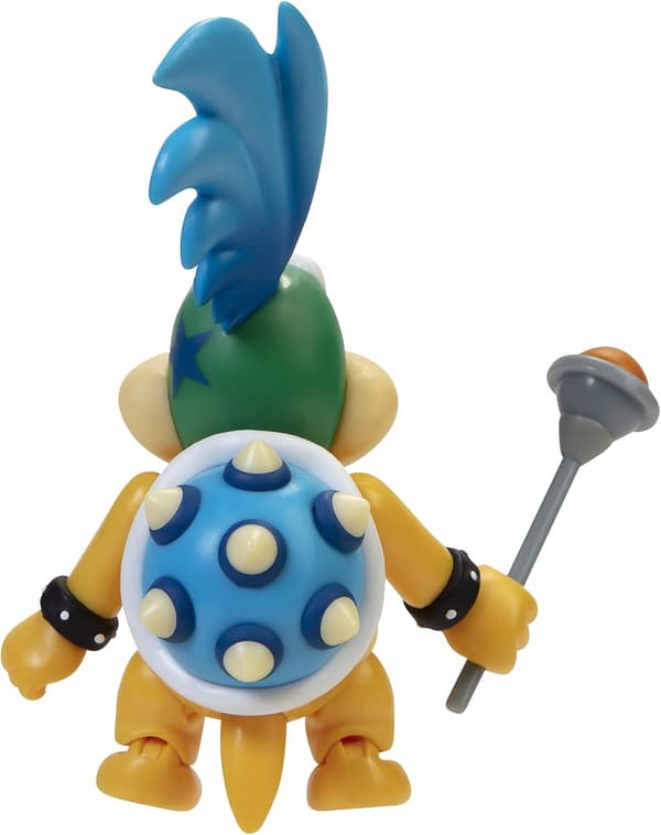 10cm Super Mario Larry Koopa Action Figure with Wand