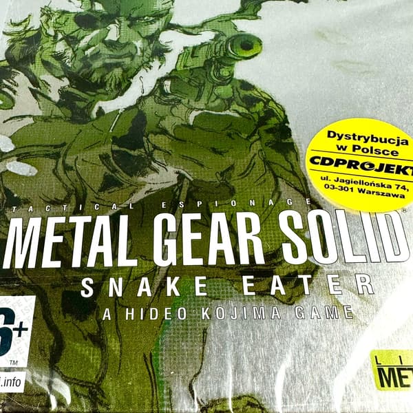 Metal Gear Solid 3: Snake Eater – Limited Edition | PLAYSTATION 2 | NEW