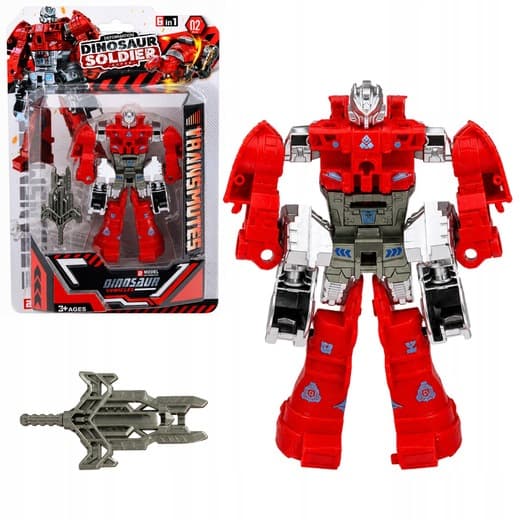 2-IN-1 DINOSAUR WITH MOVING PARTS THAT CHANGE SHAPE