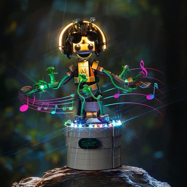 BrickBling Music Version ‘Dancing Groot’ 76297 LED lighting set