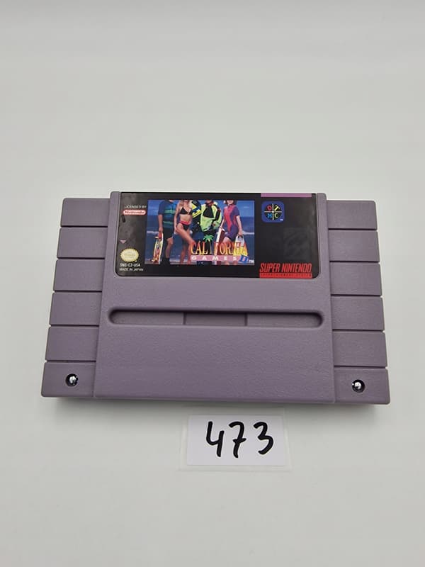 NINTENDO SNES CALIFORNIA GAMES II