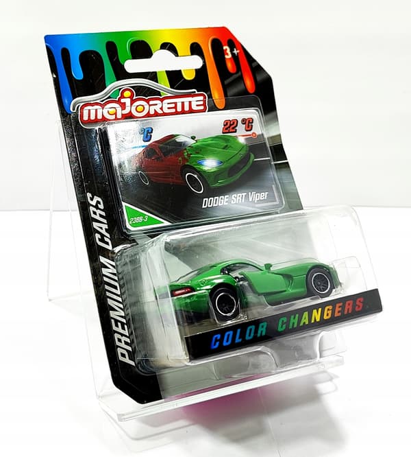 Dodge SRT Viper. Doors that open. A colour-changing toy car