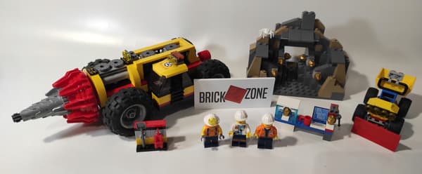LEGO City: 60186 – Heavy-duty mining drill