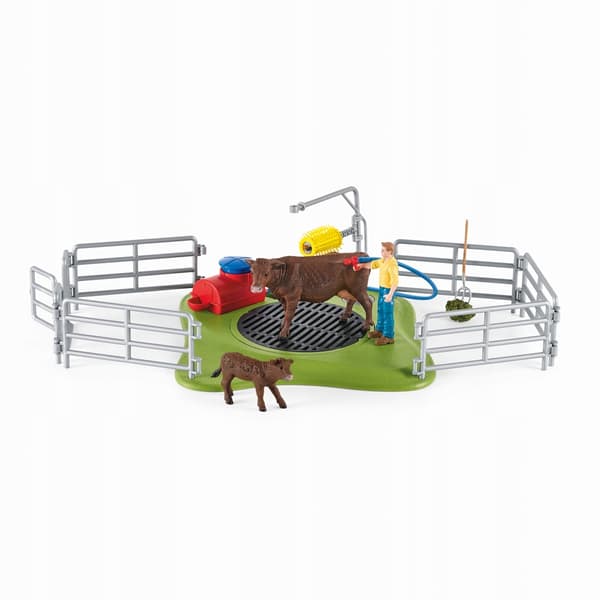 Cattle washing area