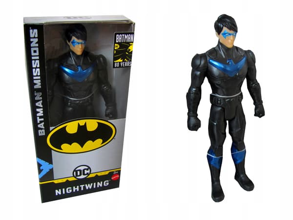 MATTEL DC MISSIONS BATMAN NIGHTWING FIGURINE