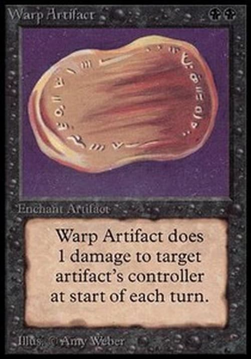 Magic: The Gathering Warp Artifact