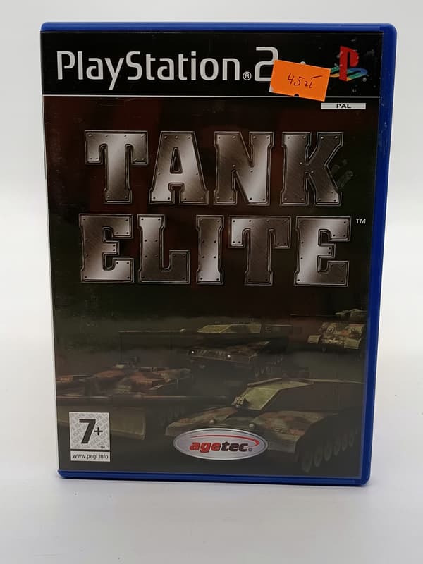 Tank Elite game for the Sony PlayStation 2 (PS2)