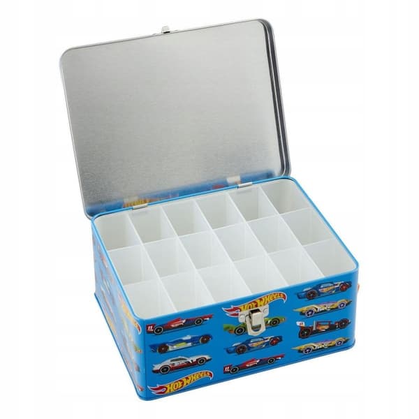 Klein Hot Wheels 18-car storage tin