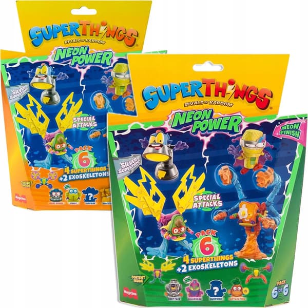SuperThings NeonPower – 6-piece Exoskeleton