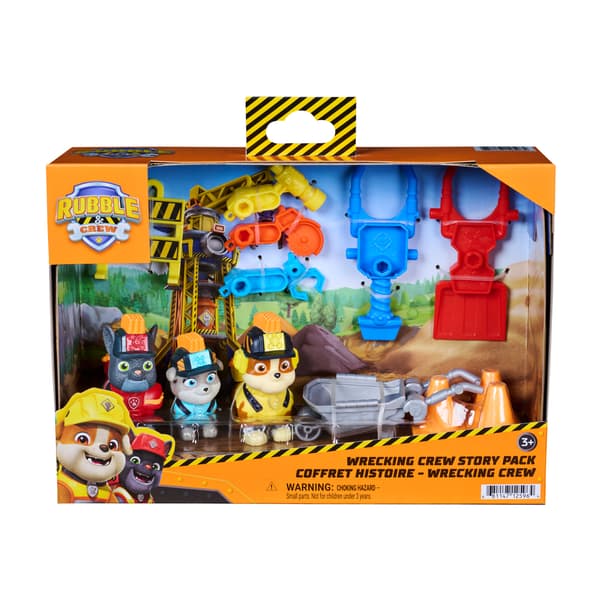 Spin Master Rubble & Crew – Set of 3 figures and 6 accessories