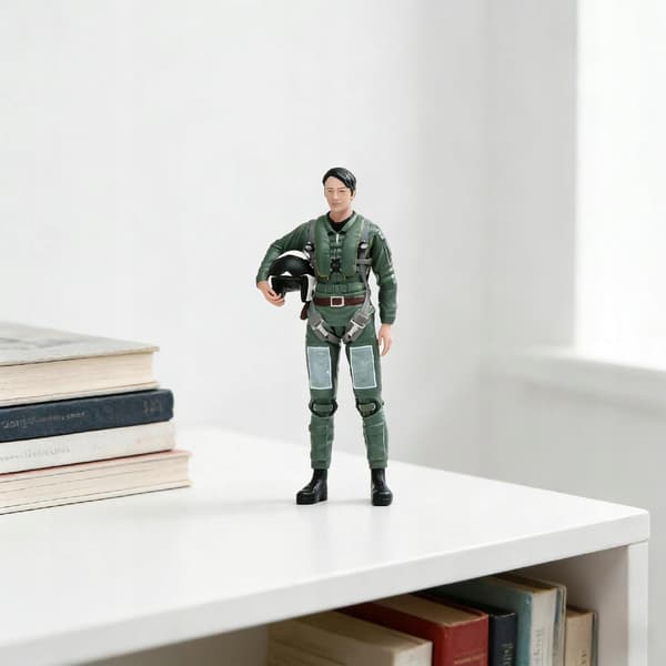 1/24 Officer Figure Set Sand Table Centrepiece Hobby Miniature Men’s
