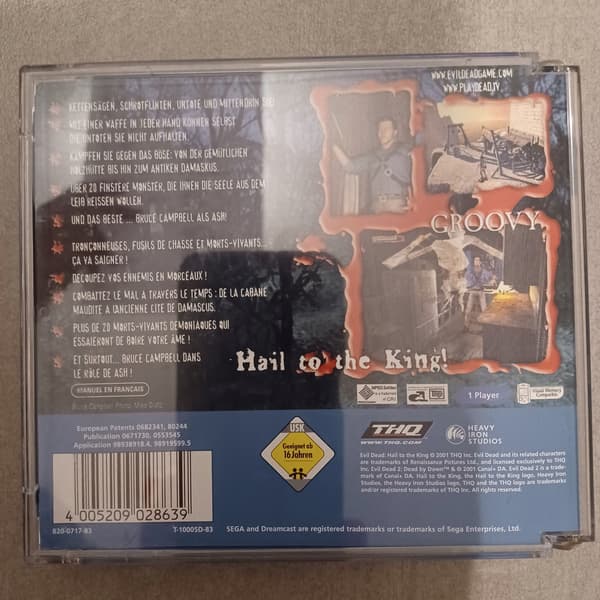 Evil Dead: Hail to the King, Sega Dreamcast