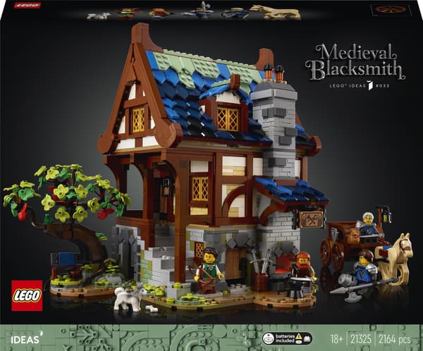 LEGO Ideas 21325 Medieval Blacksmith’s Shop