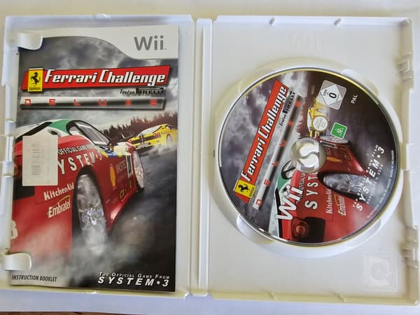 Ferrari Challenge Trofeo Pirelli Deluxe for Nintendo Wii