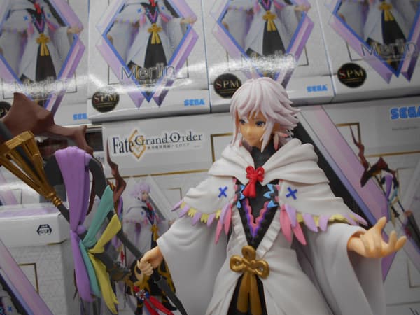 Fate Grand Order 'Babylon Merlin' Anime Figurine by SEGA
