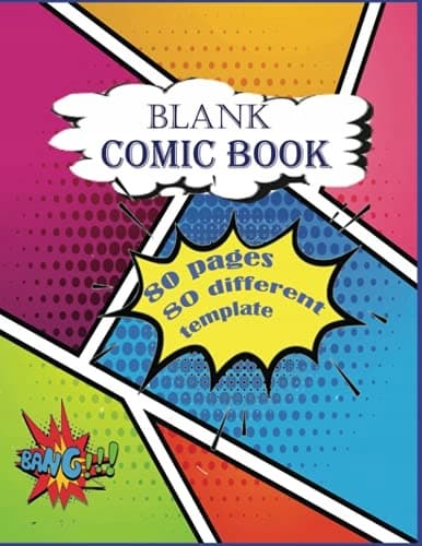BLANK COMIC BOOK