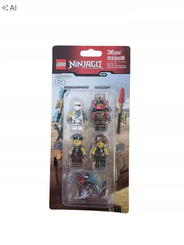 LEGO 853544 Ninjago – Zane’s Accessory Set, Samurai X, 2 soldiers