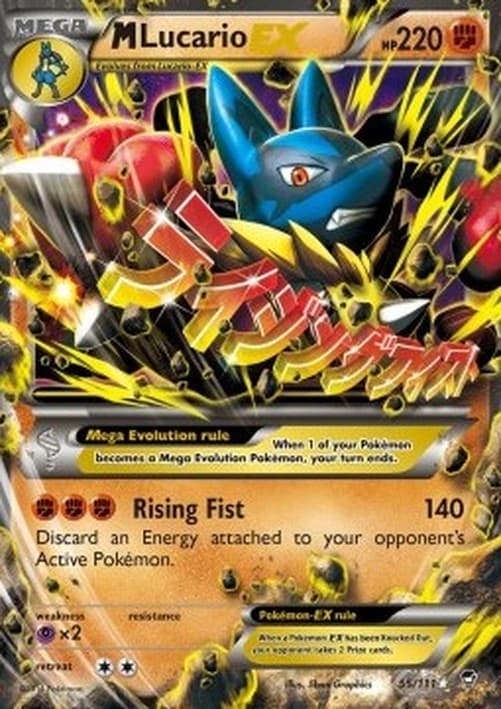 Pokemon MLucario EX