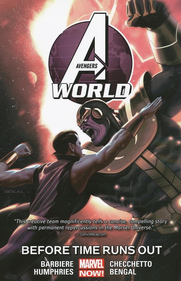 AVENGERS WORLD VOL 04 BEFORE TIME RUNS OUT TP [9780785192527]