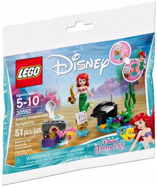Lego 30552 Disney Ariel’s Underwater Symphony Polybag 2018