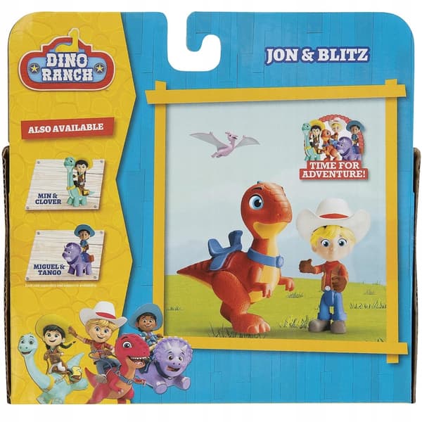 DINO RANCH FIGURE SET: JON AND BLITZ DNR0004