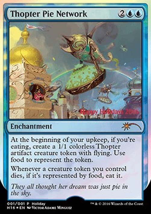 Magic: The Gathering Thopter Pie Network
