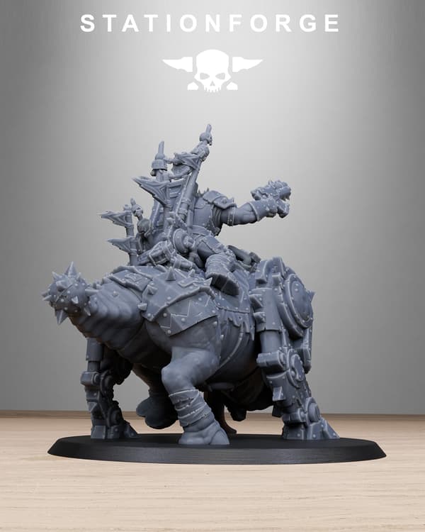 Orc Beast Rider Warlord