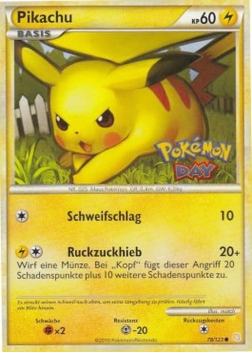 Pokemon TCG Pikachu