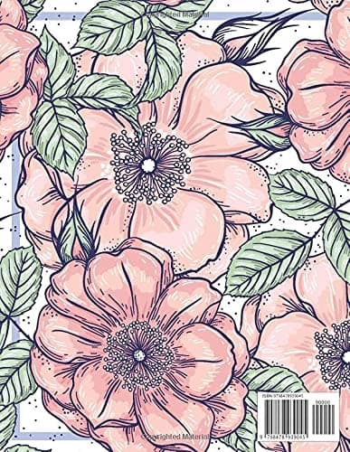 My notebook: Plants Print Composition Notebook – College-ruled, 120 pages.
