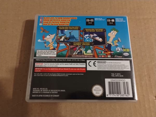 PHINEAS AND FERB: RIDGE AGAIN Nintendo DS