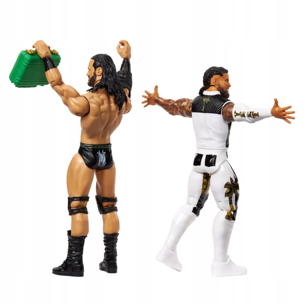 MATTEL WWE Main Event Showdown Jey Uso & Drew McIntyre Figures
