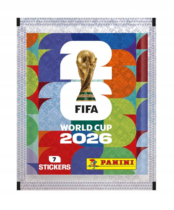 4x MINI CAN PANINI FIFA World Cup 2026 Sticker Pack Collection – Set