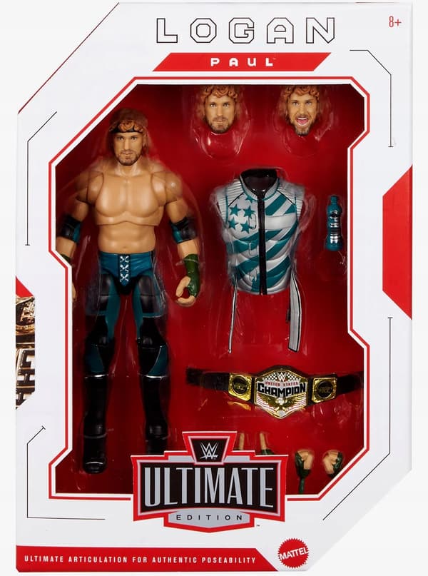 MATTEL WWE Ultimate Logan Paul Figure