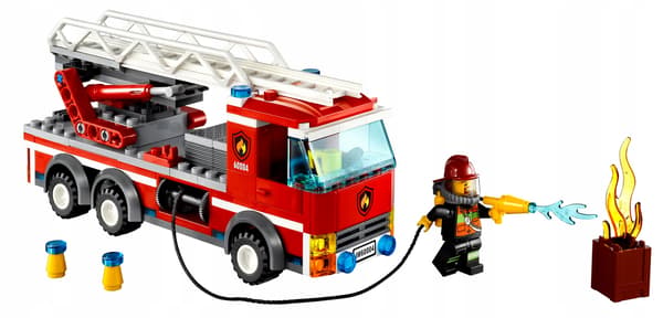 LEGO City – 60004 Fire Station – New