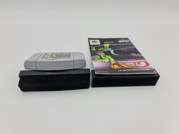 NINTENDO 64 GEX 3 DEEP COVER GECKO