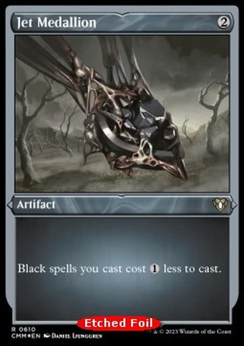 Magic: The Gathering Jet Medallion