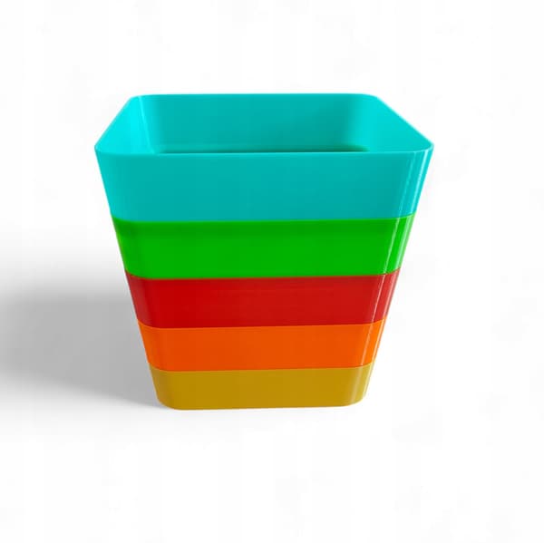 Colourful LEGO Brick Sorter – a multi-tiered container for sorting bricks